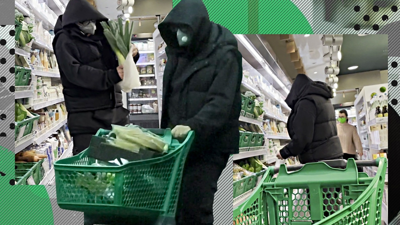 Camuflat din cap până-n picioare... Chef Florin Dumitrescu a ”atacat” produsele bio