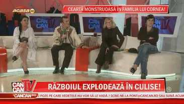 Scandal incredibil în culise la CANCAN TV! Copiii solistului Mărin Cornea s-au luat la harţă cu mama lor: Să vă cereţi iertare