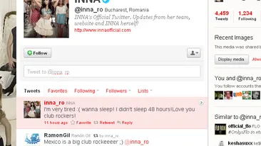 Inna tot n-a invatat engleza! Avem dovada de pe Twitter!