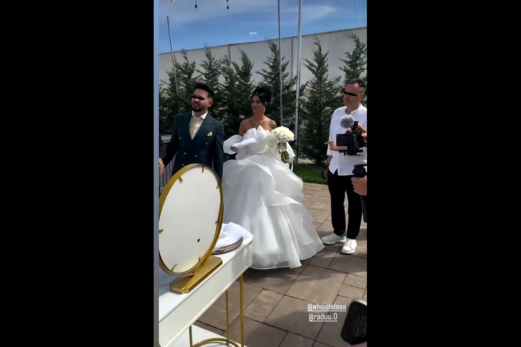 Anamaria Vaida și Claudiu Dragotă de la Insula Iubirii, la nunta ispitei Lala! Imagini cu cel mai nou cuplu din showbiz