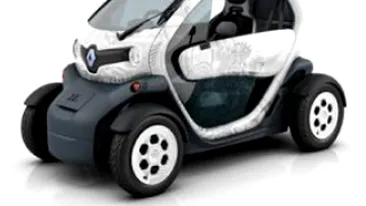 VIDEO Renault Twizy este cea mai mica masina electrica! Automobilul poate fi comandat online!