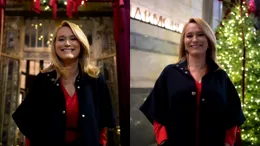 Andreea Esca, cu un decolteu amețitor pe covorul roșu la TIFF. Rar o vezi așa pe știrista de la PRO TV!