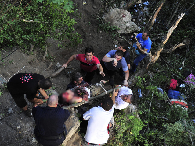 Muntenegrenii s-au mobilizat exemplar pentru a-i salva pe turiștii români care au supraviețuit accidentului