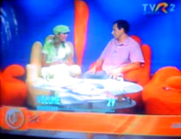 Imagini de la prima întâlnire. Cum l-a “combinat” Andra pe Cătălin Măruță în direct la TVR 2