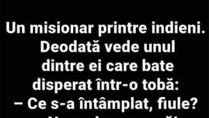 Bancul începutului de săptămână | Misionarul și indienii