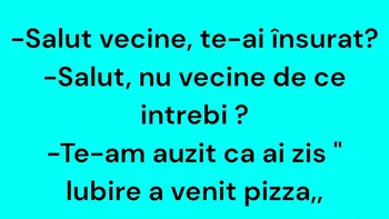 BANCUL ZILEI | Cu cine s-a însurat vecinul, de fapt