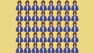 TEST IQ | În imagine apar 40 de femei, dar una este diferită de celelalte! Care?