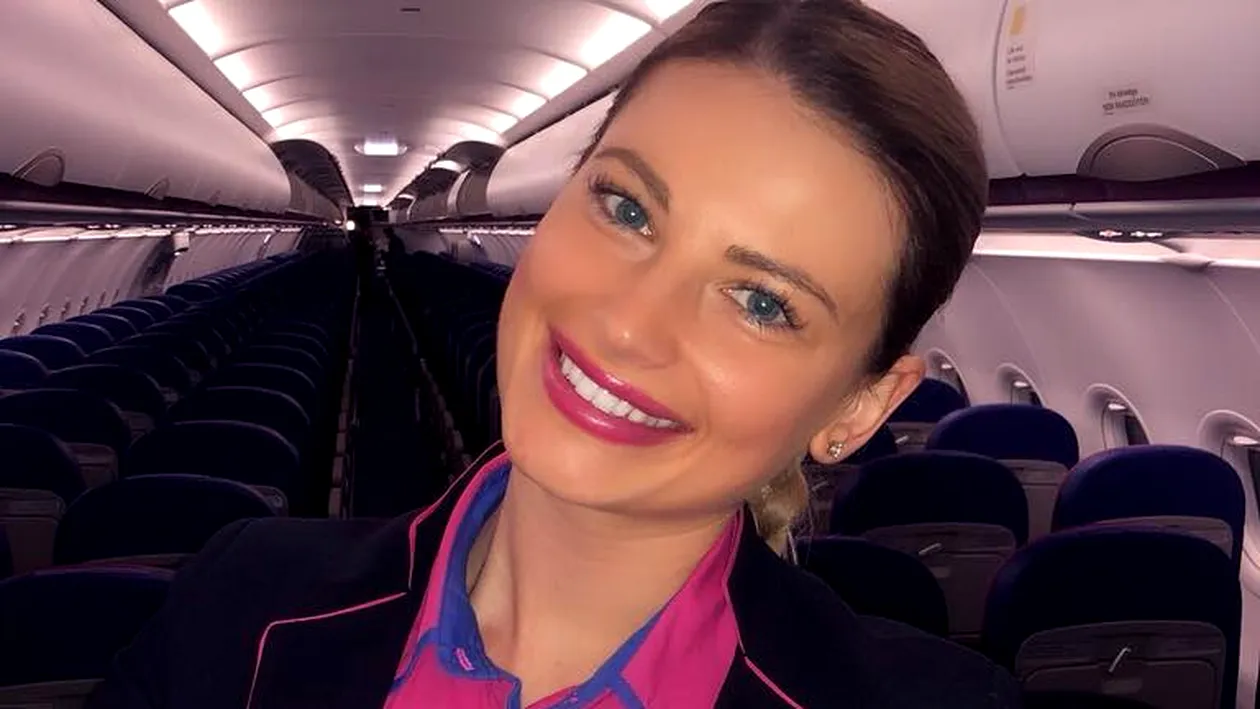 Gestul unei stewardese românce a impresionat o țară întreagă: Sunt fericită că am putut să ajut un om, aş face-o oricând. Să fim buni nu costă nimic!