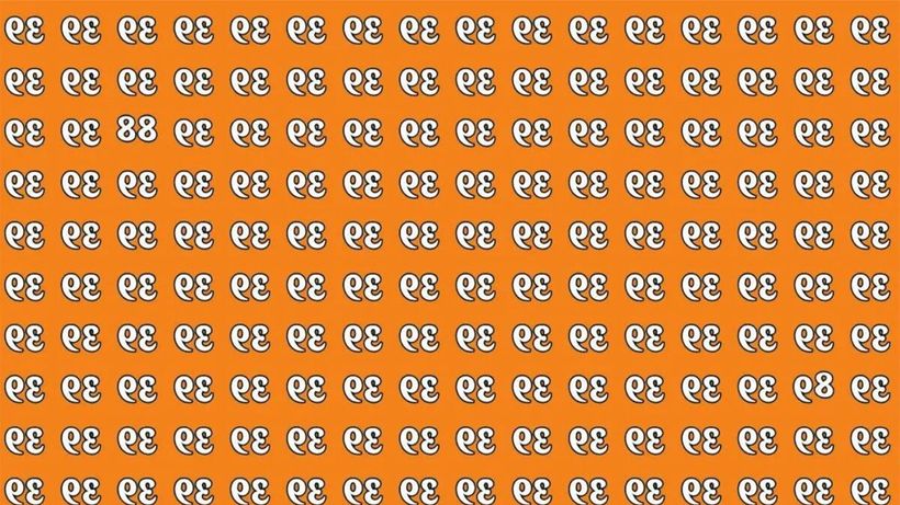 TEST IQ | Găsiți singurele două numere diferite de 36, în această poză inversată