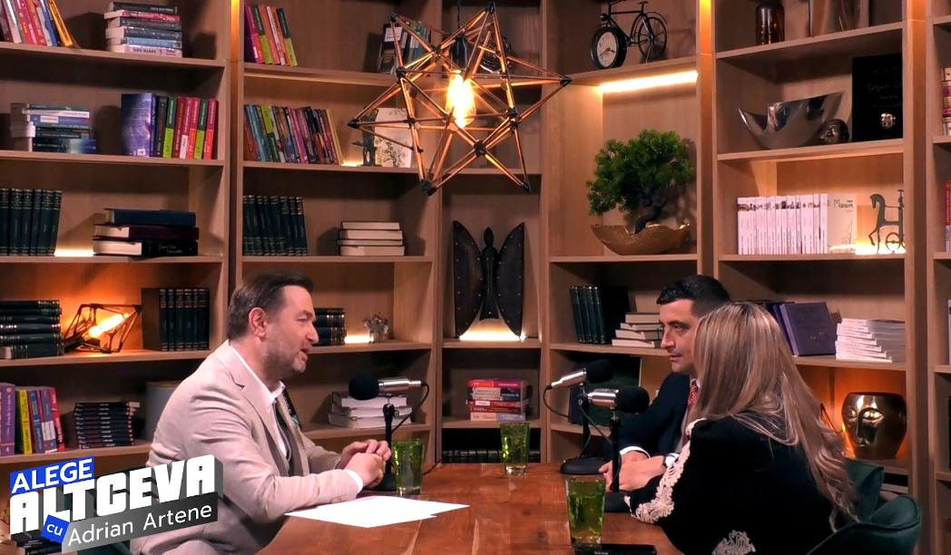 George Simion si soția lui, Ilinca și-au deschis sufletul în cadrul celei mai noi ediții Altceva cu Adrian Artene