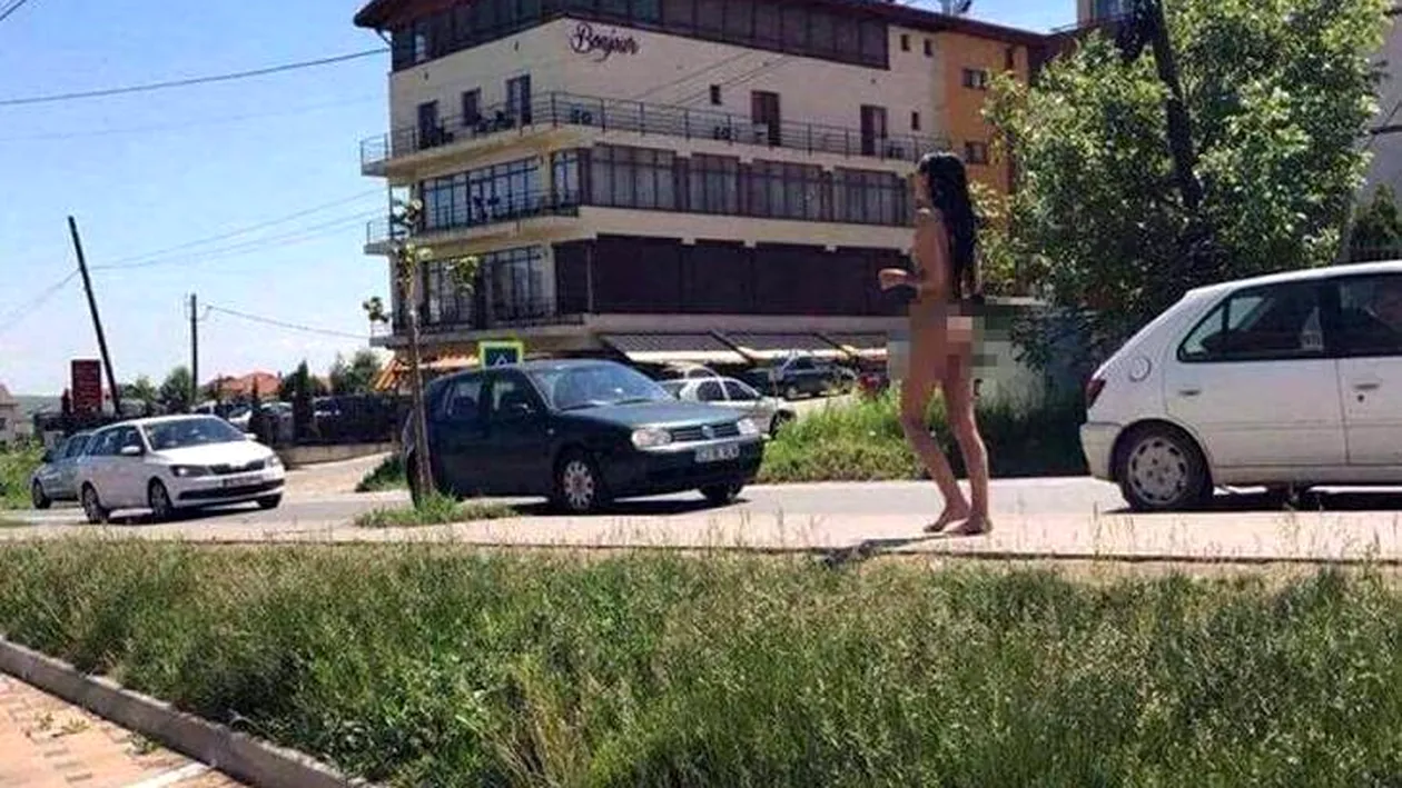 Tânără din Cluj, drogată şi lăsată să umble goală pe stradă! Ce au făcut trecătorii atunci când au văzut-o