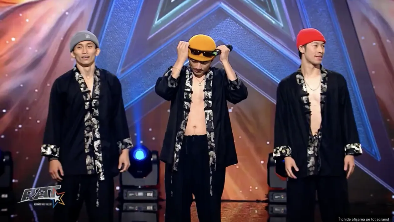 Cine sunt chinezii care au primit Golden Buzz de la Dragoș Bucur la Românii au Talent. Numărul genial i-a încântat pe fani: ”Sfidau gravitația”