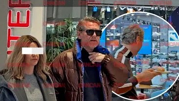 Primele imagini după împăcarea cu logodnica! Florin Răducioiu a îndulcit situația la mall