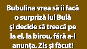 BANC | Bubulina îl prinde pe Bulă cu secretara în poală