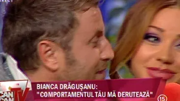 VIDEO Dialog de infarct la Cancan TV! Bote: Bianca nu e fericita! Daca as vrea as putea sa o am maine, cu orice pret, as lua-o pe sus! Vreau sa te manipulez