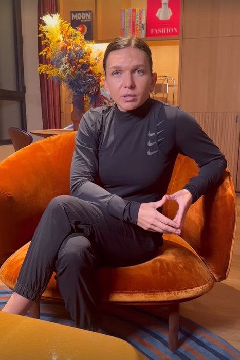 Simona Halep a postat o reacție scurtă pe rețelele de socializare/ Sursa foto: Instagram
