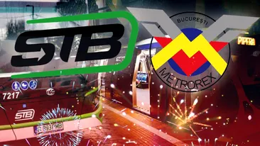 Program STB și Metrorex de Revelion 2026. Schimbări majore pe traseele de noapte: ce linii vor circula de Anul Nou?