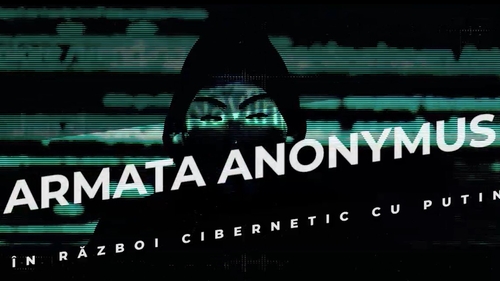 "Armata" Anonymous, în război cibernetic cu Vladimir Putin