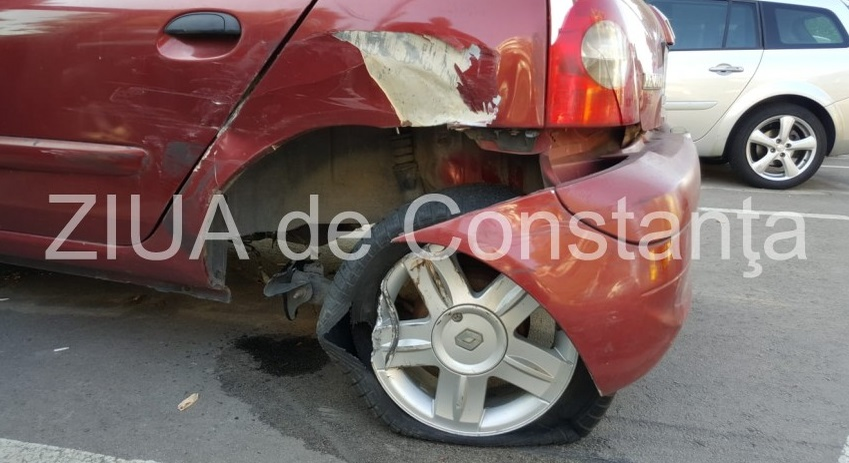 Două accidente violente în Constanța! Mașinile s-au făcut praf în urma impactului din Mamaia