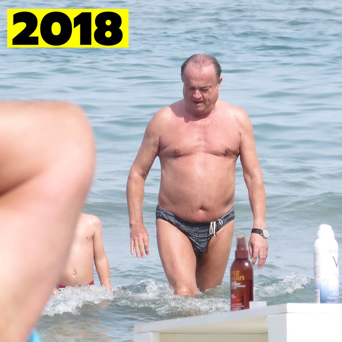 ”Buldogul” nu renunță la celebrul său slip!