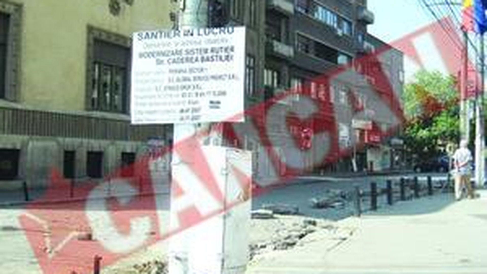 Centrul Capitalei, paralizat din cauza lucrarilor