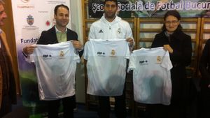 Fundatia Realmadrid a deschis prima scoala de fotbal din Romania