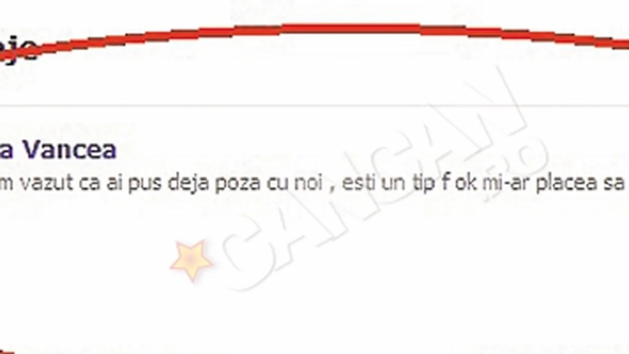 Un constantean sustine ca Roxana Vancea i-a facut avansuri pe internet! Refuzata de un barbat cuplat!