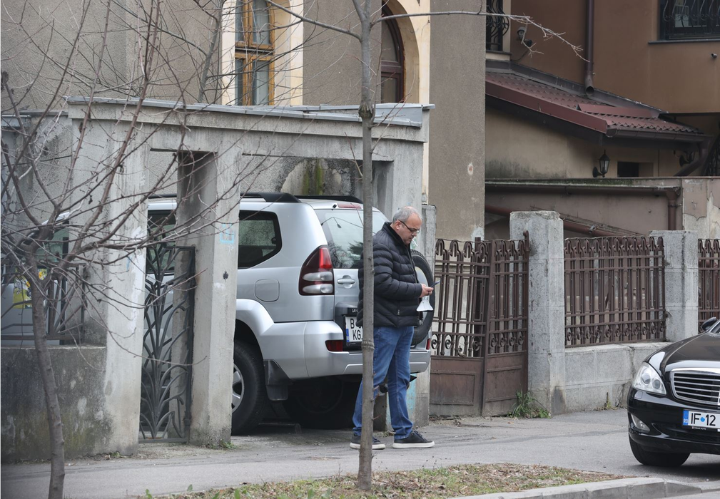 Bogdan, fiul actorului, l-a vizitat pe Alexandru Arșinel (Foto: CANCAN.RO)