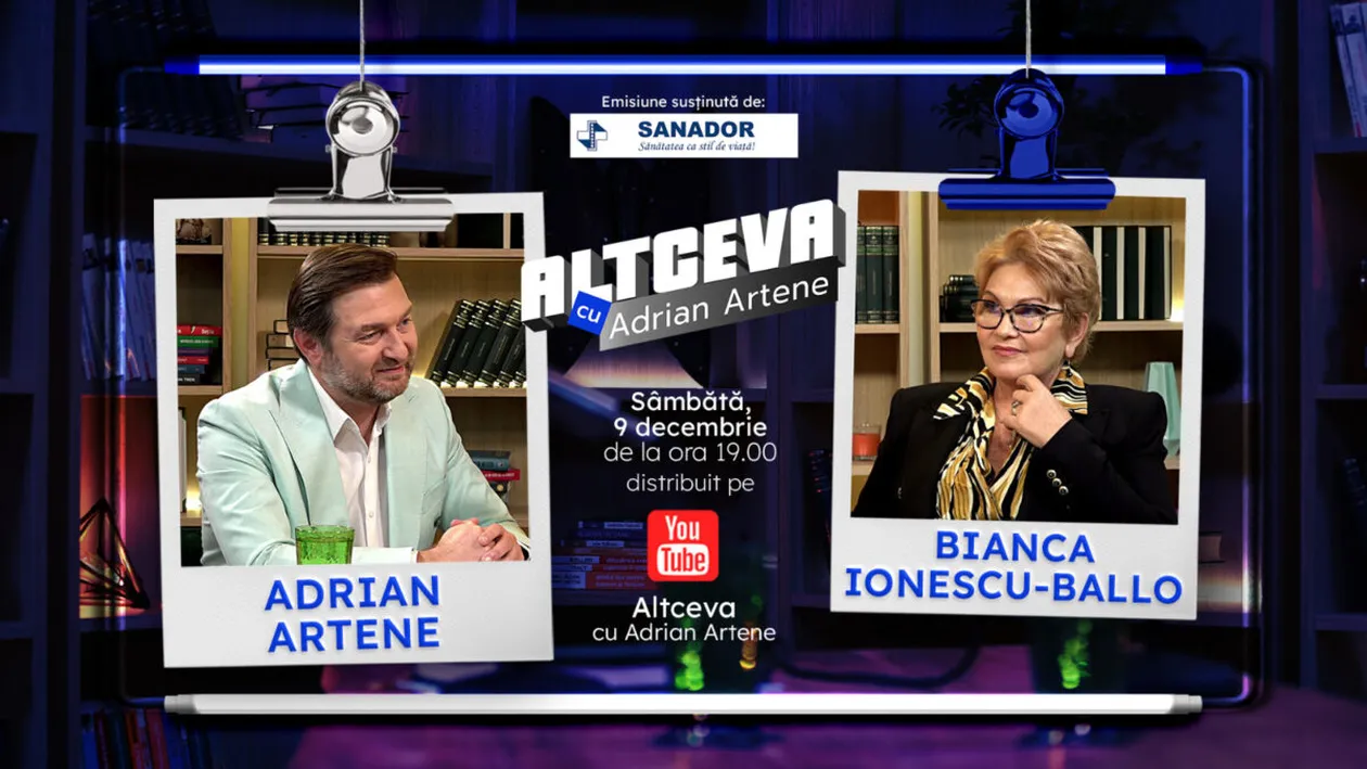 Soprana Bianca Ionescu, la „Altceva cu Adrian Artene”: „Muzica este o Icoană!”