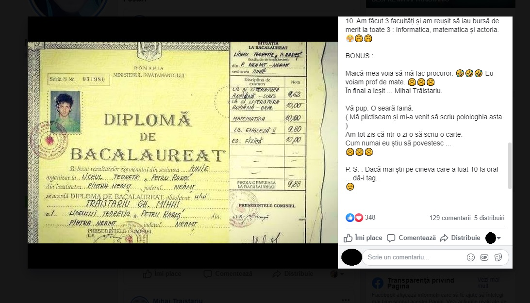 Mihai Trăistariu, mărturii despre cea mai rușinoasă situație intimă: “În clasa a VIII-a, m-am… pe mine”