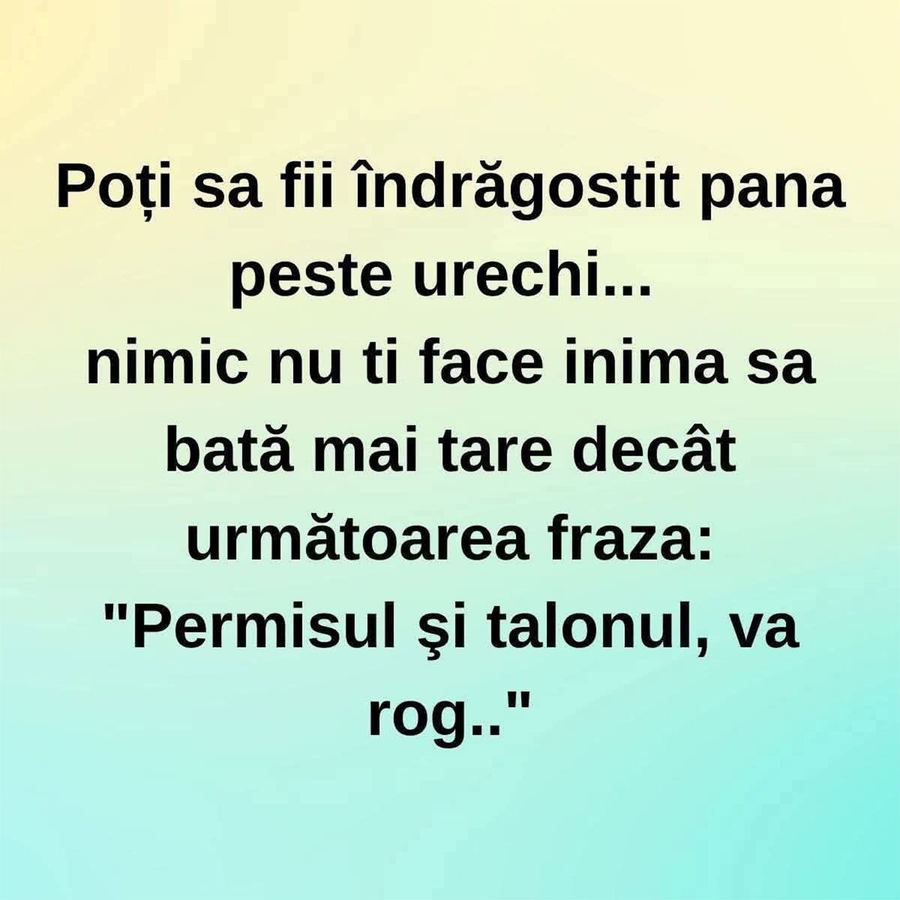 Bancul începutului de săptămână | Culmea emoțiilor