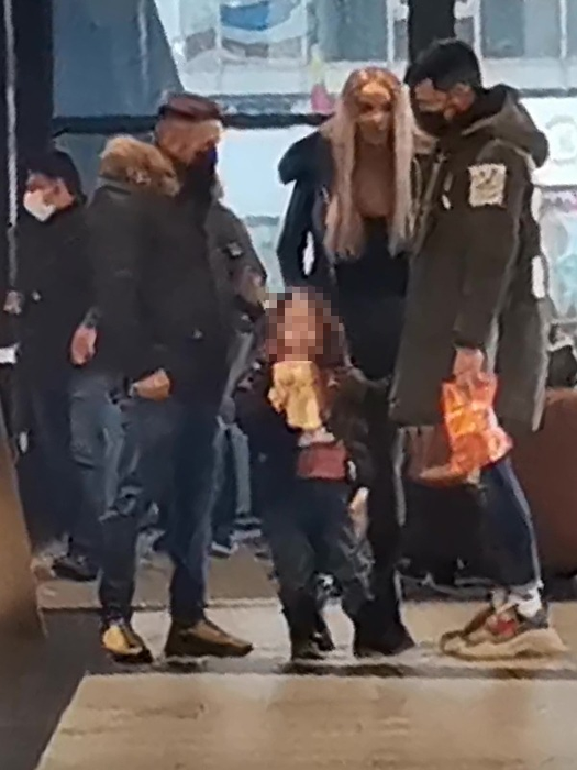 Bianca Drăgușanu și Sofia s-au întâlnit cu Victor Slav