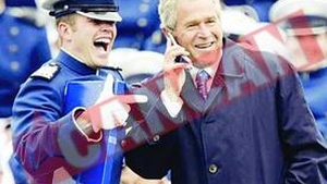 Bush a dansat cu un recrut