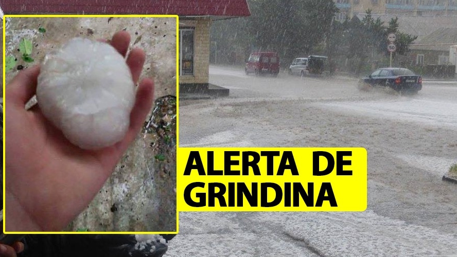 Alertă de grindină! ANM, avertizare meteo pentru ziua de luni, 24 iunie 2019