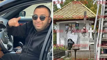 Cum arată cavoul lui Emi Pian, la 5 ani de la moartea sa. Acoperișul din aur lucește, icoanele nu lipsesc, iar pereții nu mai sunt goi