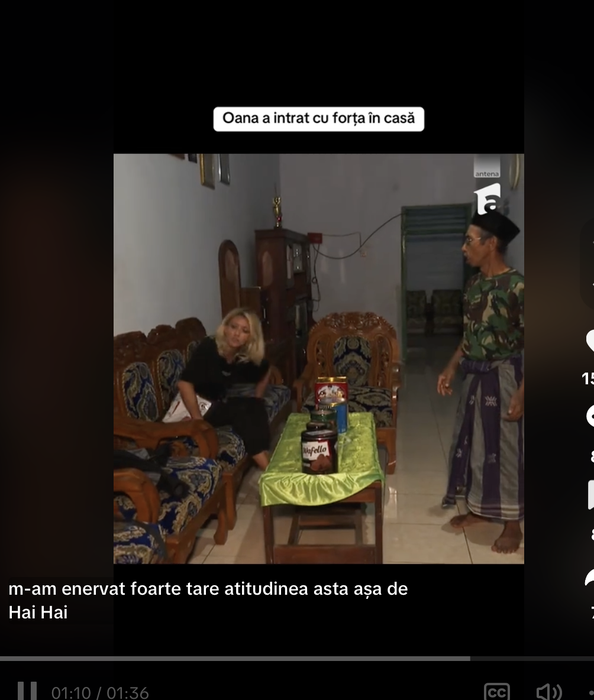 Momentul în care Oana Paraschiv este dată afară dintr-o locuință la Asia Express. A intrat și s-a culcat în casă