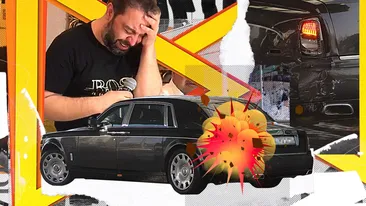 Florin Salam i-a „dat daună” mașinii de 200.000 euro