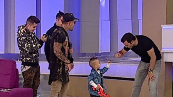 Dominic, fiul Antoniei, a uimit pe toată lumea când a făcut ASTA. ”Rapper copilul”