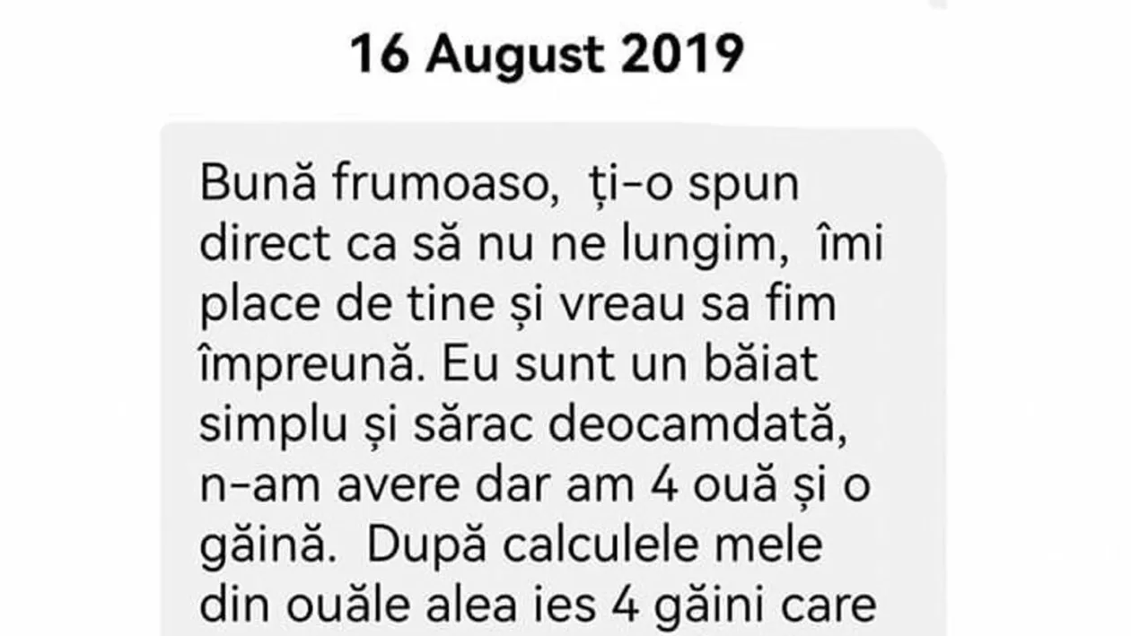 Bancul zilei. Bună frumoaso, ţi-o spun direct ca să nu ne mai lungim...