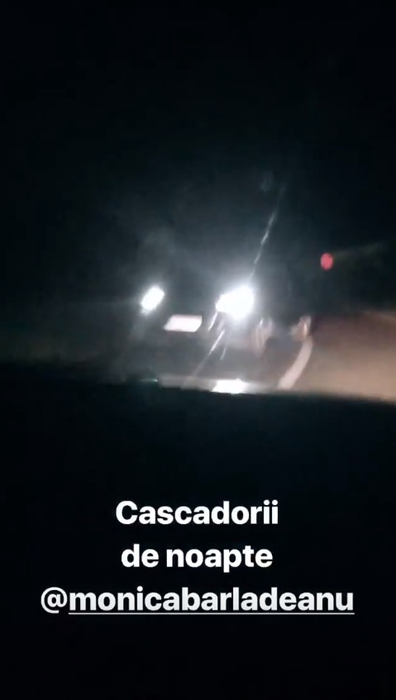 Codin Maticiuc a evitat un accident violent în ultimul moment în timp ce era cu Monica Bîrlădeanu! Actrița a filmat scenele îngrozită: “Ce se întâmplă!?!”