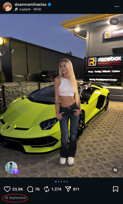 Doamna Mihaela. sursă - social media