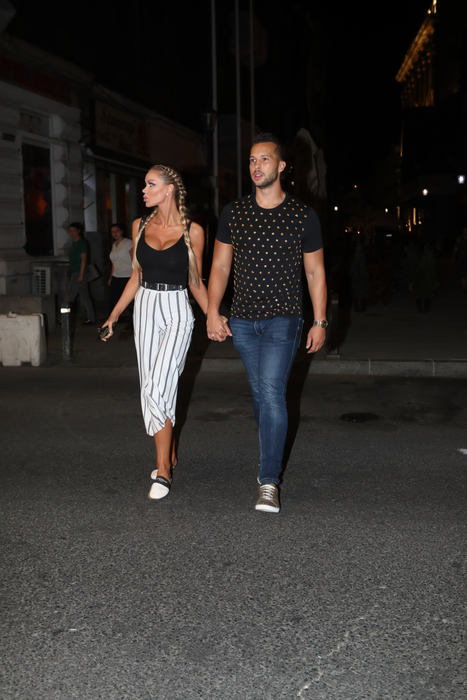 Bianca Drăgușanu și Tristan Tate au petrecut o seară agreabilă în oraș