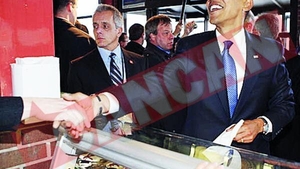 Prajituri gratis pentru fiicele lui Obama