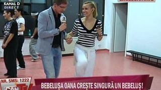 VIDEO Oana Ionita danseaza in fiecare seara! Se mentine in forma si se si distreaza pe masura!