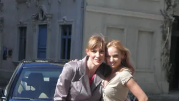 Roxana Ionescu isi va prezenta masina plina de fluturi la Pro Motor