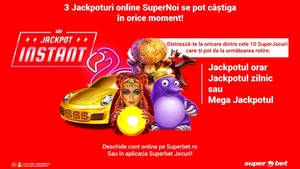 Tot ce trebuie să știi despre Jackpotul Instant din cazinoul Superbet