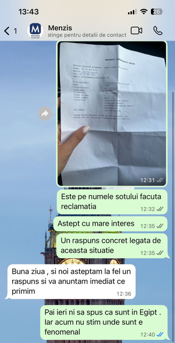 Angajații companiei de handling care se ocupă de sesizări sunt greu sau imposibil de contactat foto: arhivă personală
