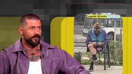 Andrei Rotaru, de nerecunoscut. Imagini tulburătoare cu fostul concurent de la Insula Iubirii, pe străzile Capitalei