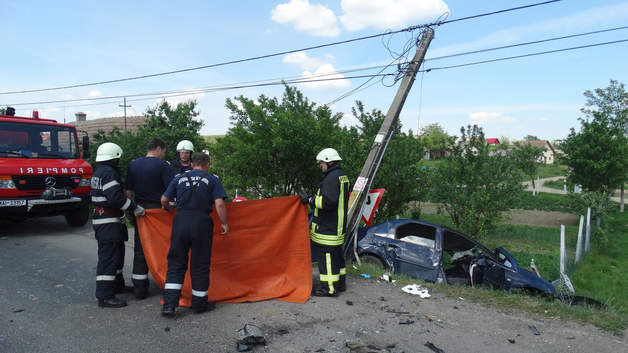 Accidentul înfiorător s-a produs în Satu Mare