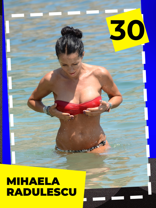 TOP 40 vedete surprinse în cele mai indecente poziţii! Antonia, Roxana Ionescu sau Delia şi-au mângâiat nurii şi… au făcut show total pe litoral!